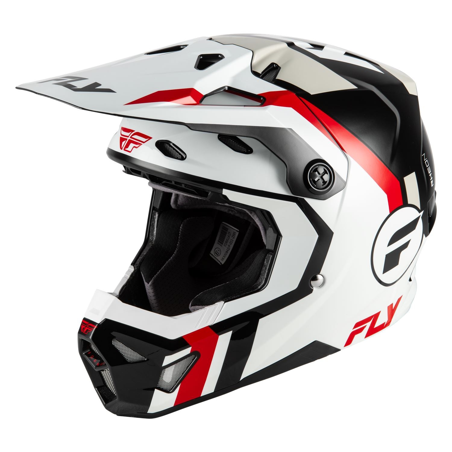Fly Racing 2026 Motocross Helmet Formula CP Seal White Black Red